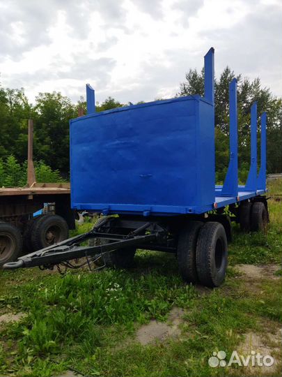 Прицеп лесовоз (сортиментовоз) Нефаз 8332-09, 2010