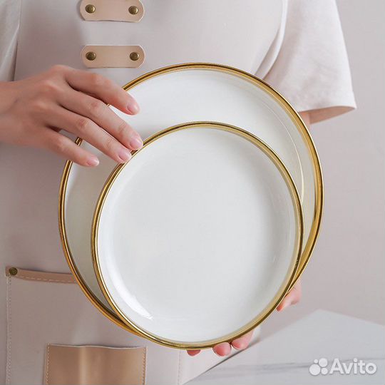 Столовый набор/сервиз из фарфора 30 предметов