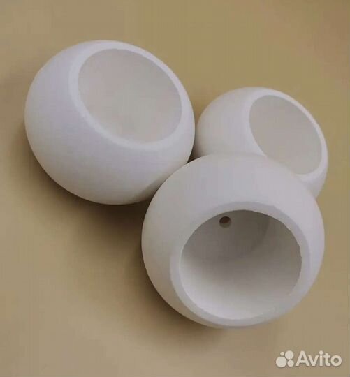 Набор кашпо шаров для суккулентов