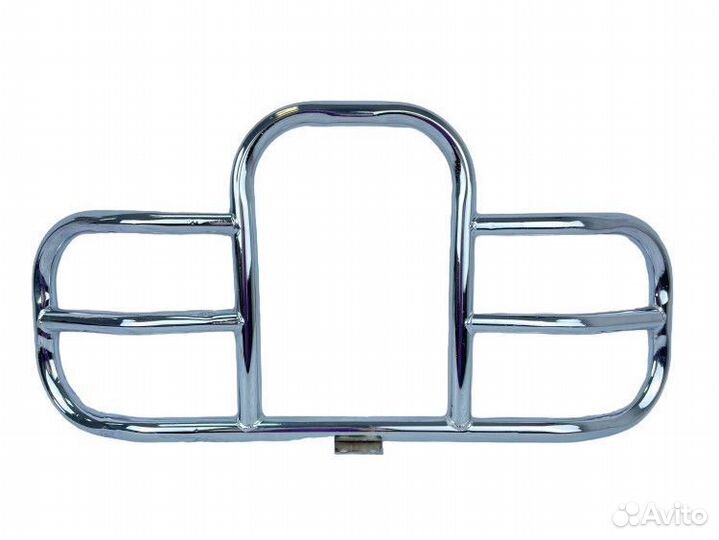 Дуга безопасности мопед Альфа Хром с крепежами