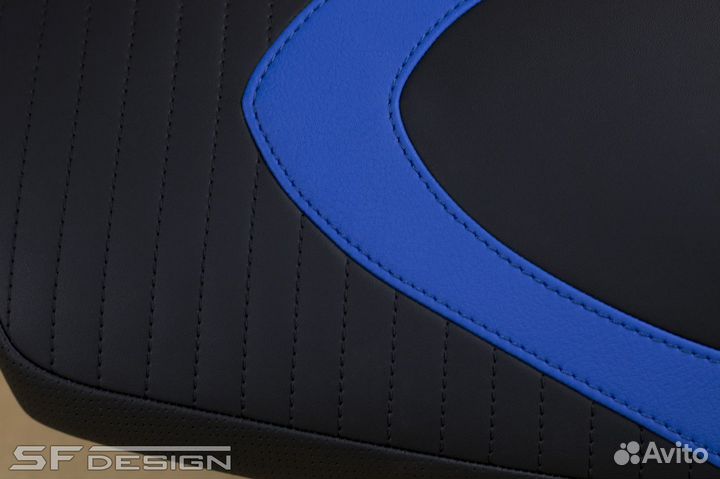 Сиденье BMW F650/700/800GS Blue Orbit Black Hole