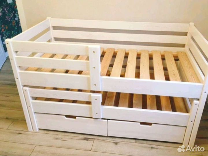 Детская выкатная кровать