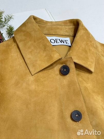 Замшевая куртка Loewe