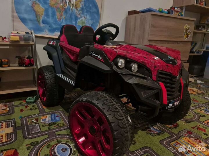 Детский электромобиль джип