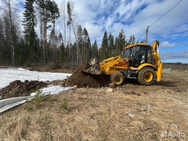 Аренда Услуги Экскаватора погрузчика jcb 3cx