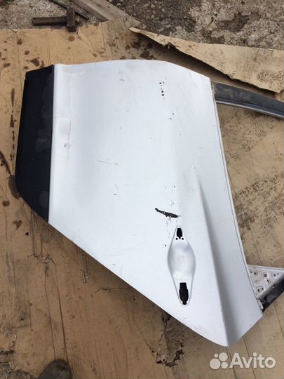 Дверь задняя левая Hyundai ix 35 цвет серебристый