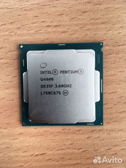 Процессор Intel Pentium G4600