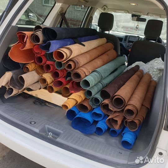 Натуральная кожа для рукоделия