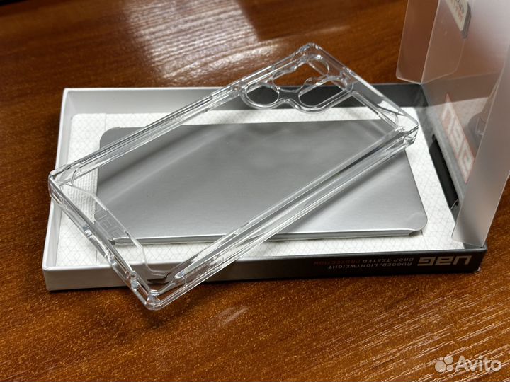 Чехол Uag Plyo Samsung S23 Ultra, прозрачный ориг