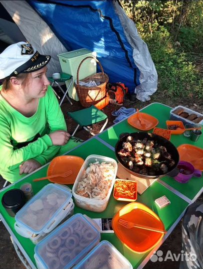 Палатка (навес) шатер с полом для туризма