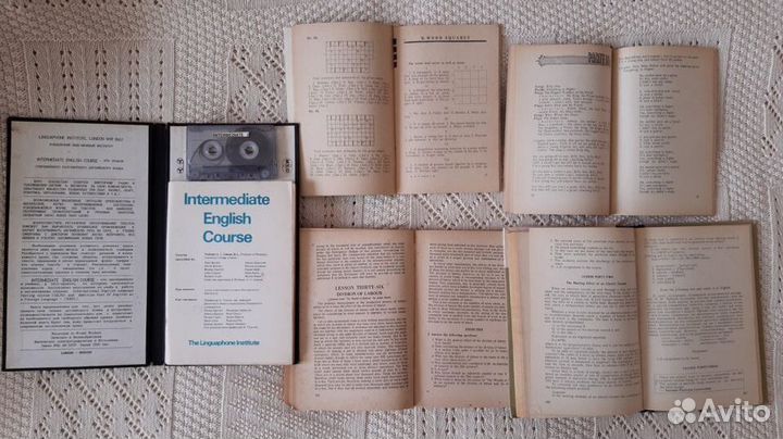 Старые издания по изучению английского 1947-1970-х