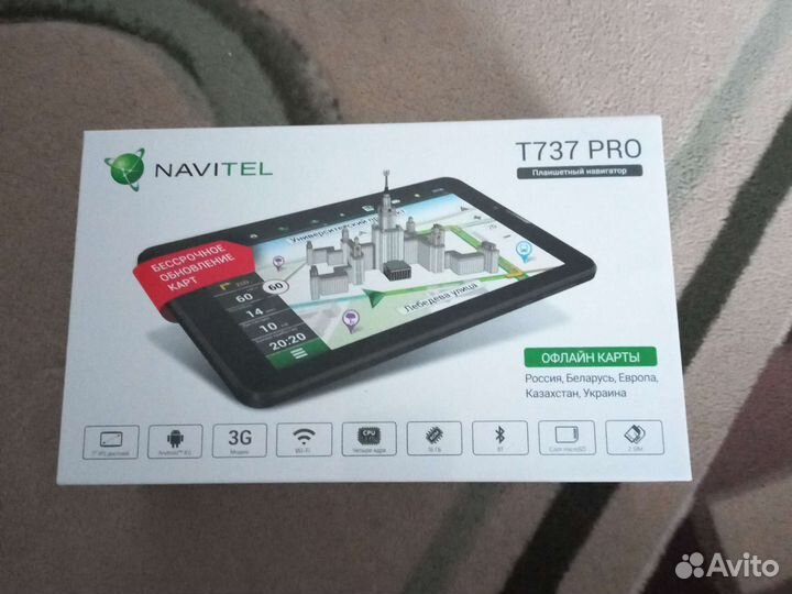Gps навигатор 7 дюймов navitel T737 PRO