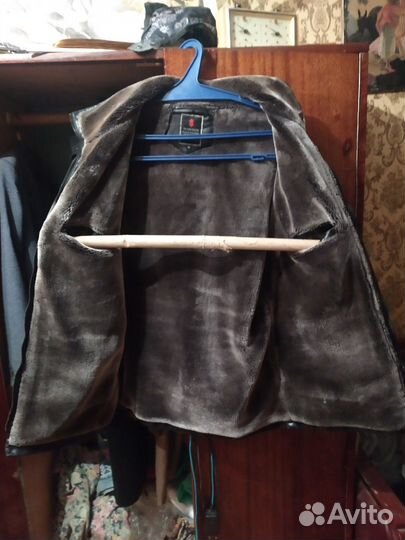 Куртка кожаная мужская
