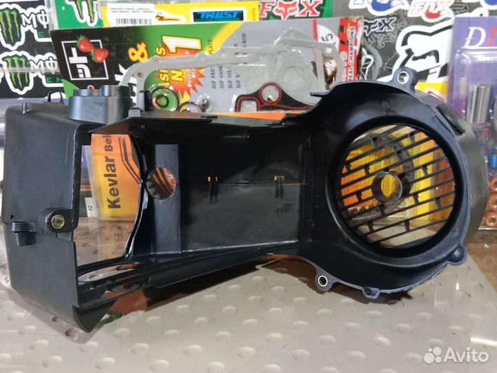 Крыльчатка + кожух обдува на скутер 150сс