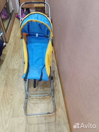 Детские санки с колесами