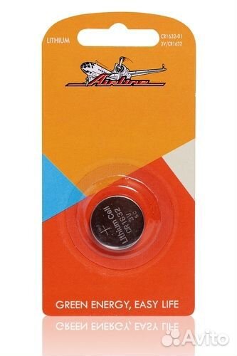 Батарейка cr1632 3v для брелоков сигнализаций лити