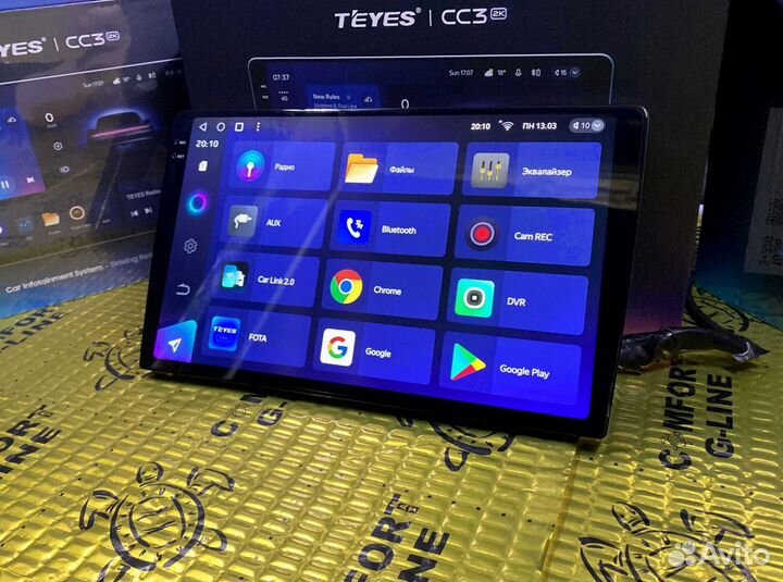 Магнитола на андройде Teyes CC3 2K 3/32