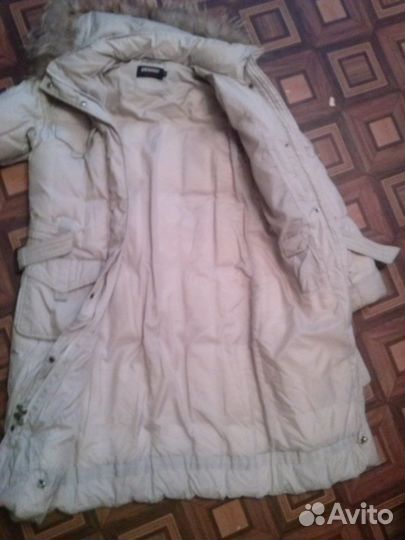 Пуховик-пальто