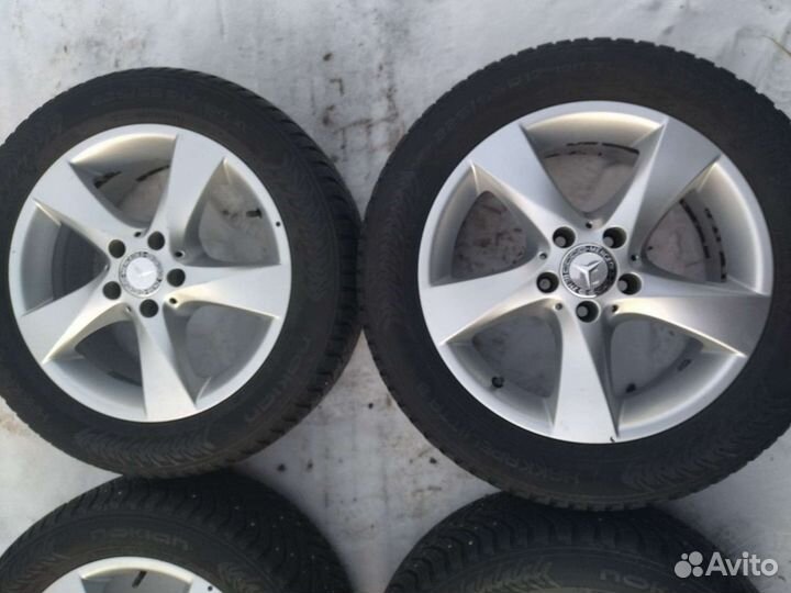 Мерседес Вито V447 r17 зима шипы