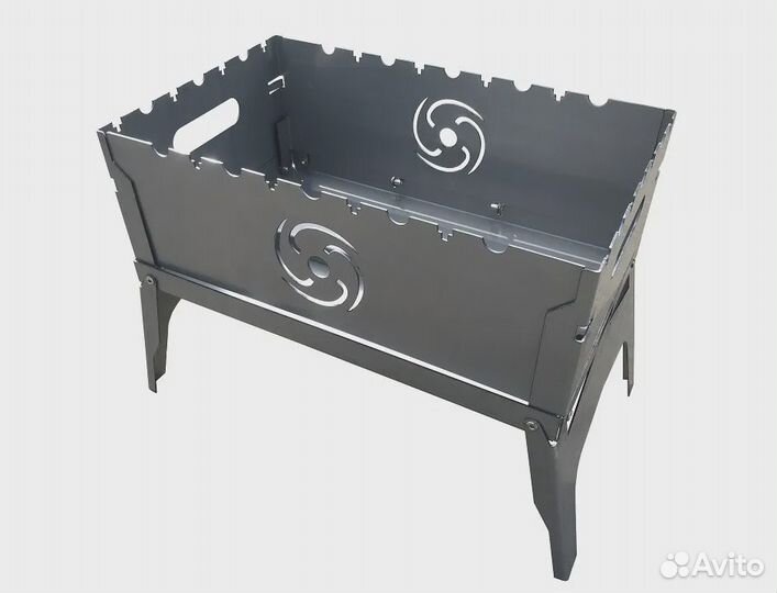 Мангал складной из высокопрочной стали Торнадика m