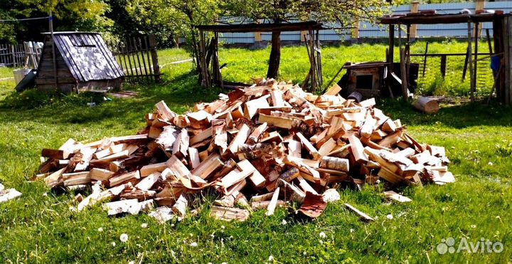 Дрова колотые Осина