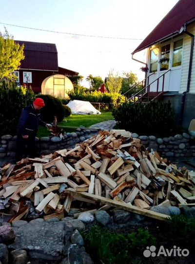 Дрова в укладку любого объема Березовые в Выборге