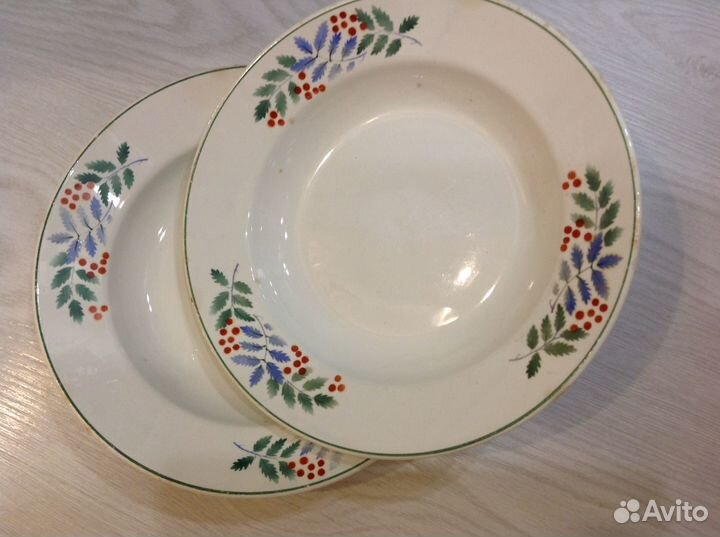 Тарелка Суповая,клеймо 40-х г Конаково