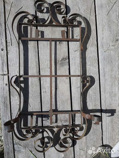 Рама для зеркала старинная железная