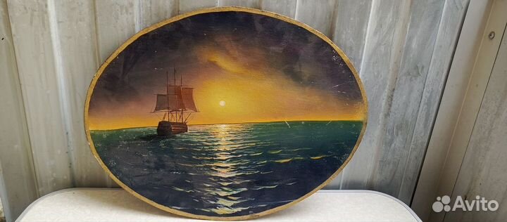 Картина маслом Морской пейзаж