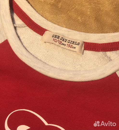 Кофта свитшот для девочки 152