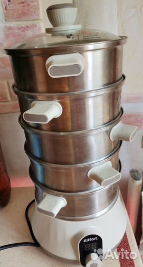 Пароварка kitfort