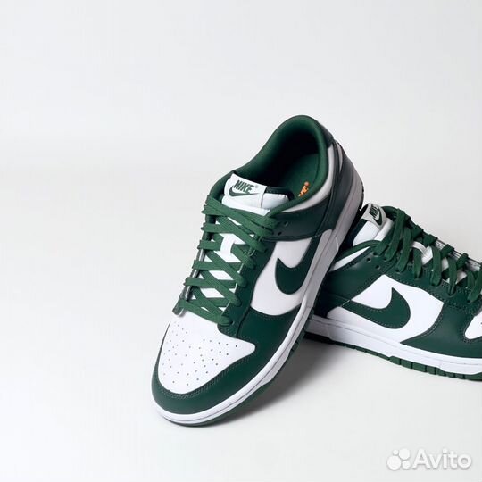 Кроссовки Nike Dunk Low Varsity Green / Michigan S