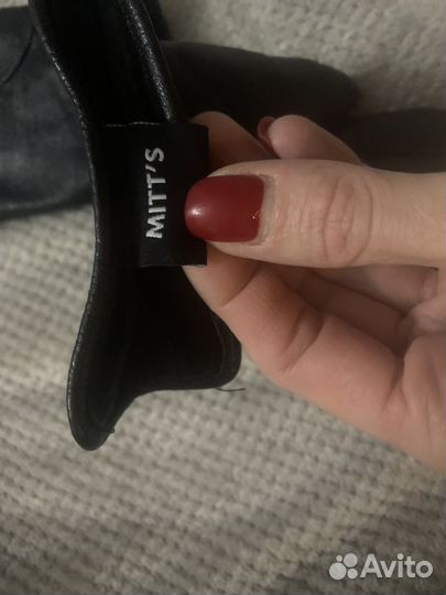 Мужские кожаные перчатки 9 размер