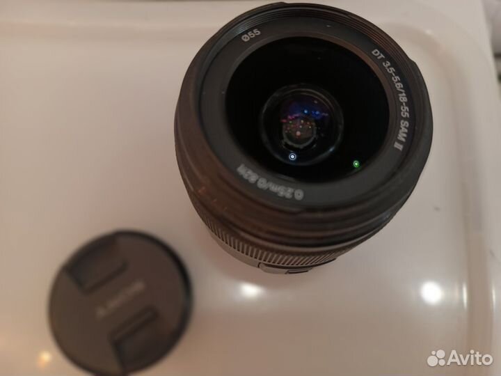 Объектив sony 18-55 sony dt 3.5-5.6 f sam