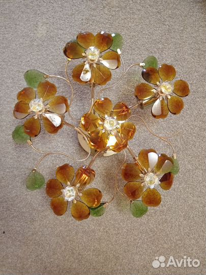 Люстра потолочная бу