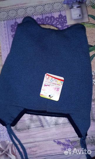 Шапка для мальчика 2 -3 года