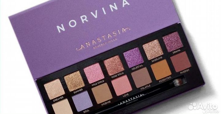 Anastasia Beverly Hills norvina Палетка теней