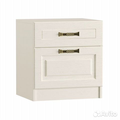 Тумба прикроватная Ливерпуль 08.146 белый/ясень ва