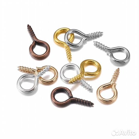 Фурнитура крючки проушины для рукоделия