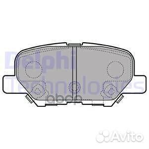 Колодки задние madza 6 (GH), mitsubishi outland