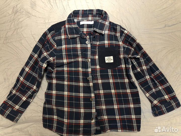 Комплект рубашек на 2-3года