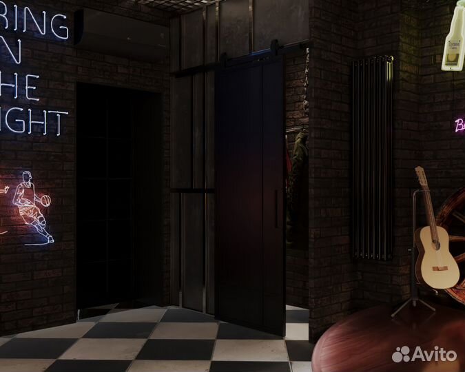 Дизайн проект бара