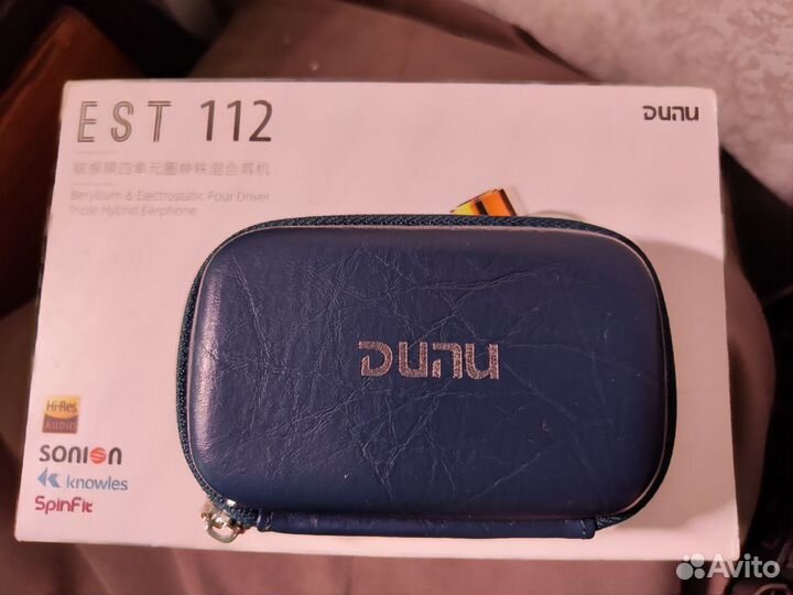 Наушники Dunu EST 112 + Fiio lc-rd pro