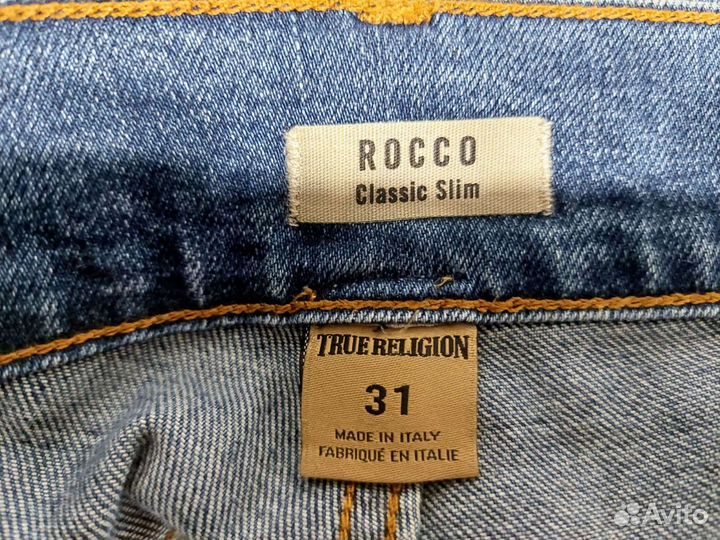 Мужские Джинсы Rocco True Religion Оригинал