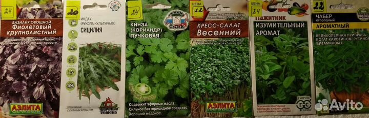 Семена салата,зелени,гороха,кукурузы,арбуза,дыни