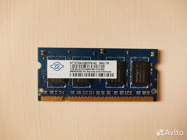 Оперативная память So-Dimm ddr2 1GB