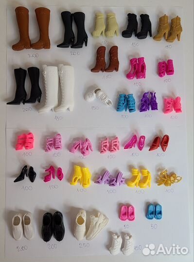 Обувь для Барби и Кена