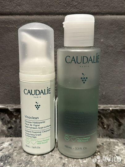 Пенка и тоник caudalie