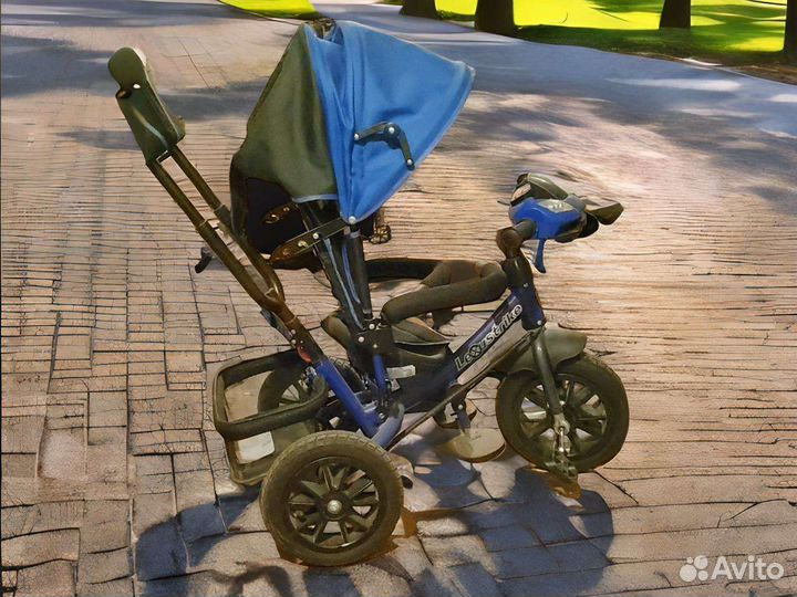 Детский трехколесный велосипед бу