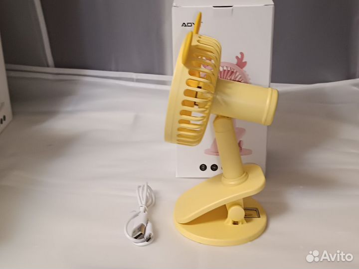 Мини Вентилятор на аккумуляторе